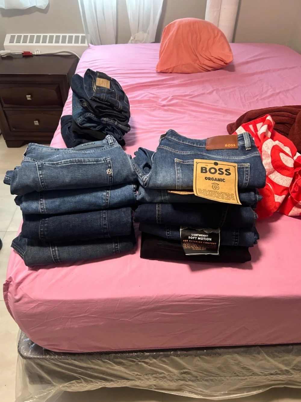 Hugo boss men’s denim jeans and Ralph Lauren